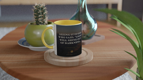 2 Corinthians 4:6 — Scripture Ceramic Mug
