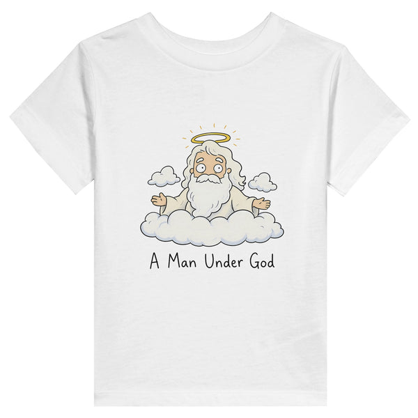 A Man Under God Toddler Shirt