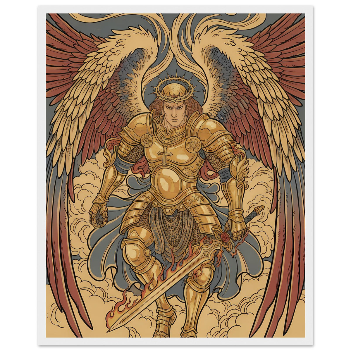 Host Of Heaven — Framed Print
