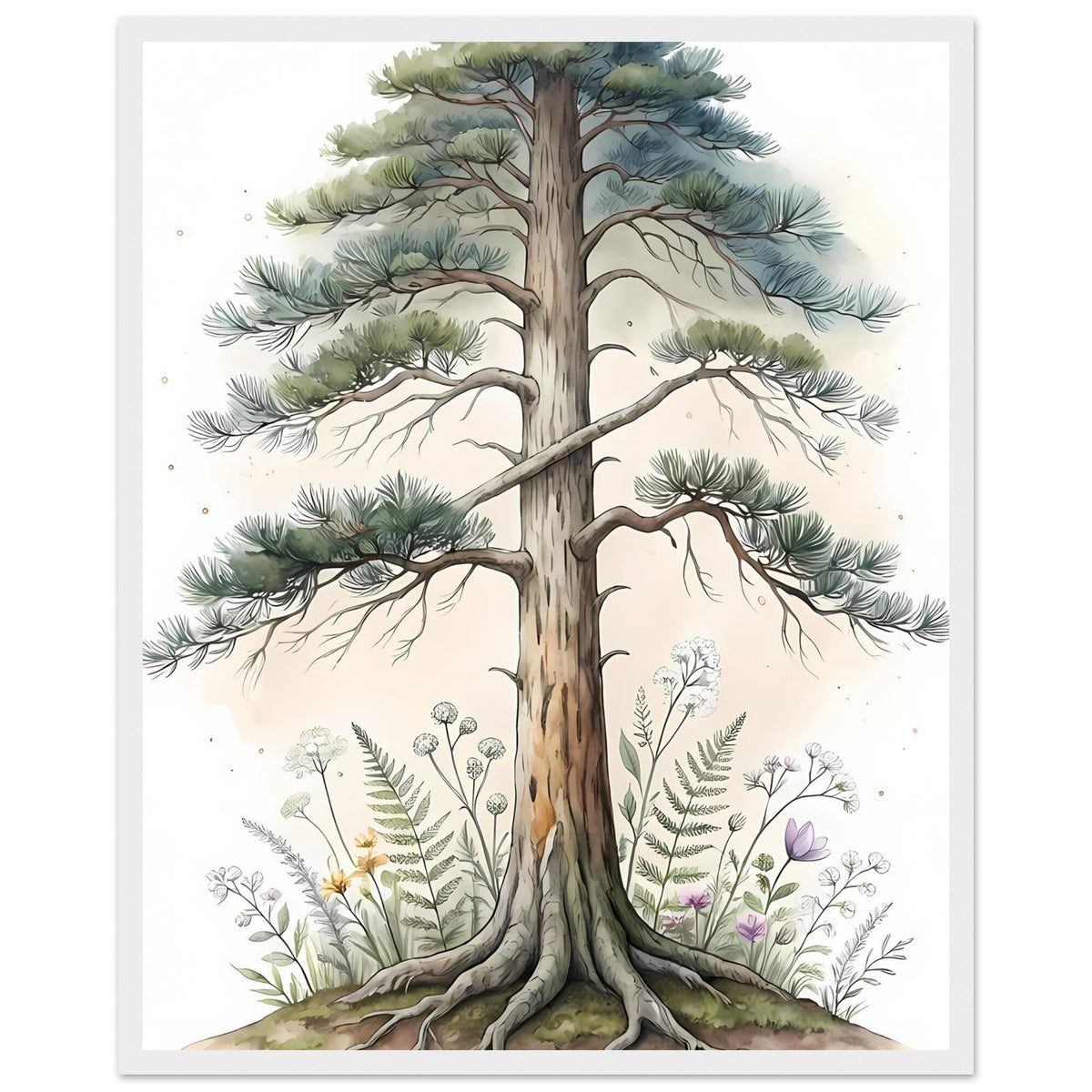 Deep Roots — Framed Print
