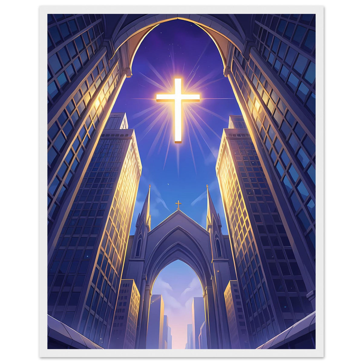 Vaulted — Framed Print
